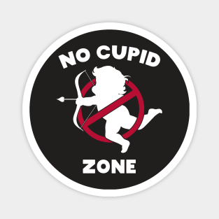 No Cupid Zone Magnet